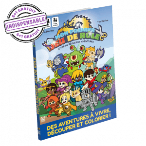 MON PREMIER JEU DE ROLE Une aventure à colorier – Livre de règles